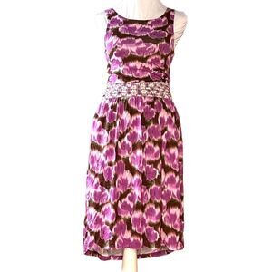 Matilda Jane Hello Lovely Adore Me Geo Ruched Knit Dress NWT XS bv
